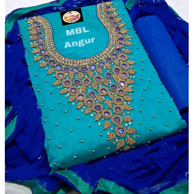 Modal Chanderi Cotton Suit